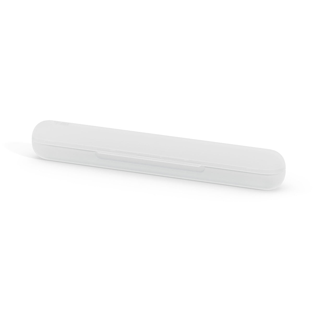 White rectangular object on a white background